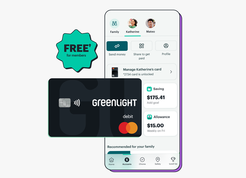 Greenlight Mobile App and Card